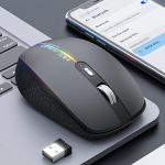 iMICE G904 Dual-Modus 6-Tasten Leise kabellose Gaming-Maus – Bild 3