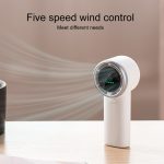 Handgeführter Turbinenventilator N603 mit HD-Digitalanzeige – Bild 3