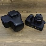 Ganzkörper-Kameratasche aus Leder mit Riemen, For FUJIFILM X-S20 – Bild 4