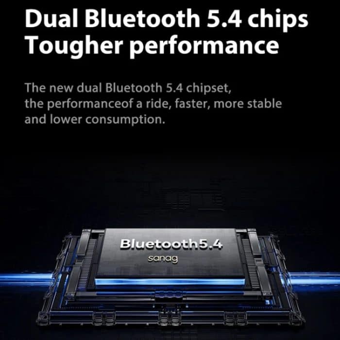 Sanag T51S TWS ANC Rauschunterdrückung Drahtloser Bluetooth-Kopfhörer – Bild 9