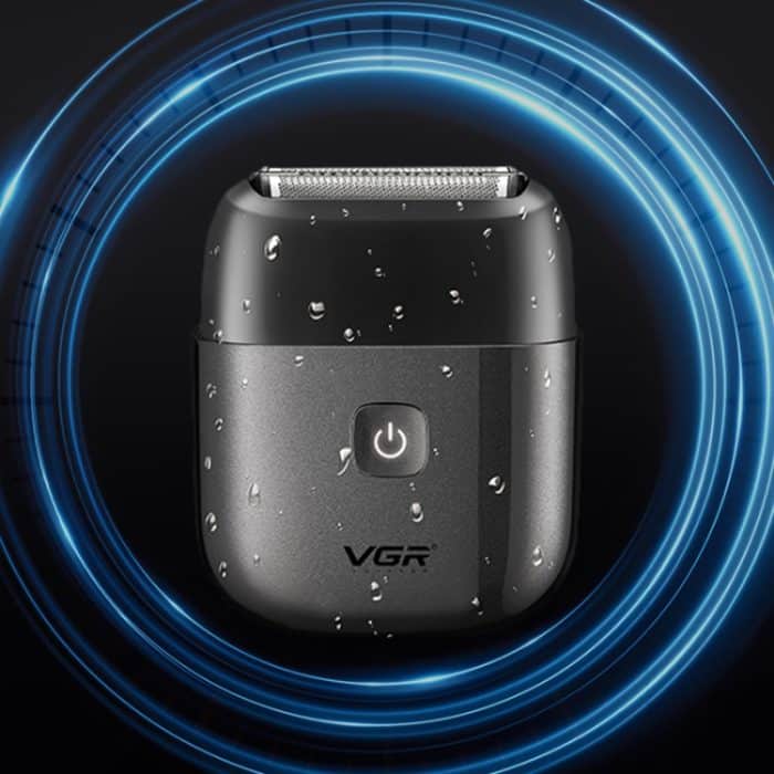VGR V-340 5W USB Mini tragbarer Elektrorasierer mit Kolbenbewegung – Bild 3