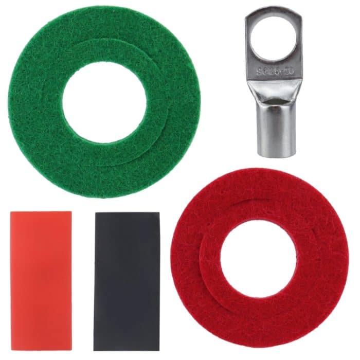 Auto-Plus- und Minus-Batterieanschluss, Batterieklemme aus Zinklegierung mit 4 SC-Anschlüssen – Bild 4