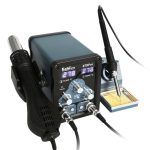 Kaisi 878Pro 2 in 1 Smart Sleep Bleifreie Digitalanzeige Heißluftpistole Lötkolbenstation, US Plug, EU Plug