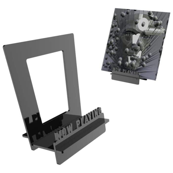 EDA006910701A.jpg Aufbewahrungsständer für Schallplattenbücher aus Acryl, Black, Transparent – Bild 1