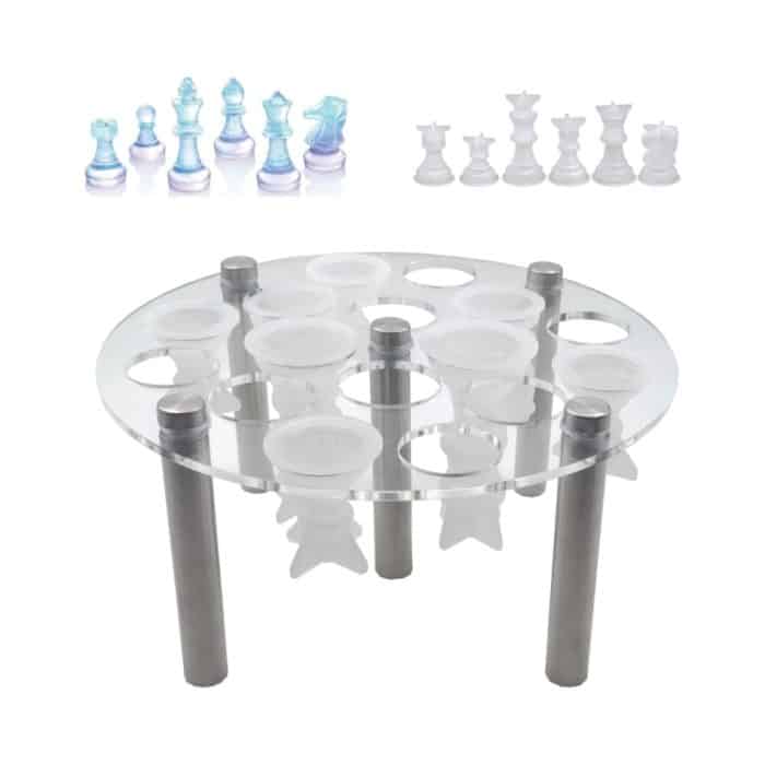 Runder Schachformständer ohne Silikonform, YX124 – Bild 1