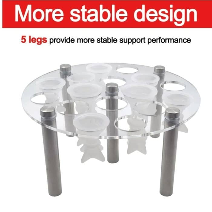 Runder Schachformständer ohne Silikonform, YX124 – Bild 2