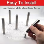 Runder Schachformständer ohne Silikonform, YX124 – Bild 4