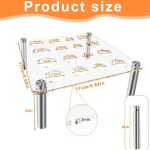 Quadratischer Schachformständer ohne Silikonform, YX125 – Bild 3