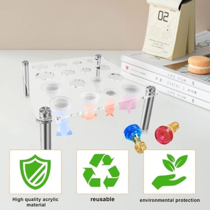 Quadratischer Schachformständer ohne Silikonform, YX125 – Bild 5