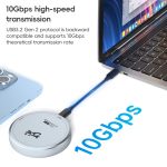 YCE-V195C USB-C / Typ-C auf M.2 NVMe + PD 3.0 magnetisches Festplattengehäuse, YCE-V195C – Bild 5