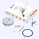 YCE-V195F USB-C / Typ-C auf M.2 NVMe magnetisches Festplattengehäuse, YCE-V195F – Bild 12