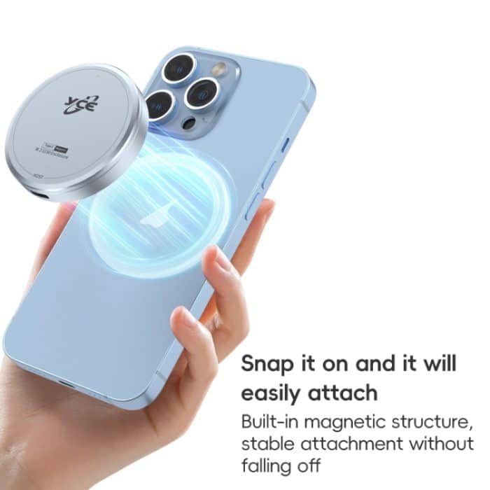 YCE-V195F USB-C / Typ-C auf M.2 NVMe magnetisches Festplattengehäuse, YCE-V195F – Bild 3