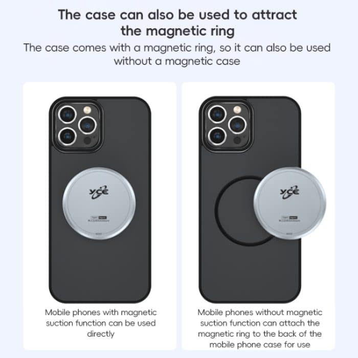 YCE-V195F USB-C / Typ-C auf M.2 NVMe magnetisches Festplattengehäuse, YCE-V195F – Bild 6