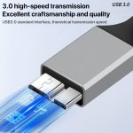 USB-C / Type-C 3.0 auf Micro B Mobiles Festplattenadapterkabel, 0.3m, 1m – Bild 5