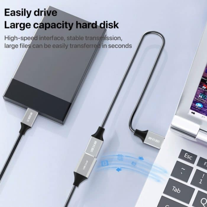 Adapterkabel für mobile Festplatten vom Typ USB 3.0 A-Buchse auf Micro-B, 0.2m, 0.5m – Bild 7