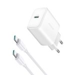 JOYROOM JR-TCF24 30W USB-C / Type-C Schnellladegerät mit Kabelsatz, EU Plug