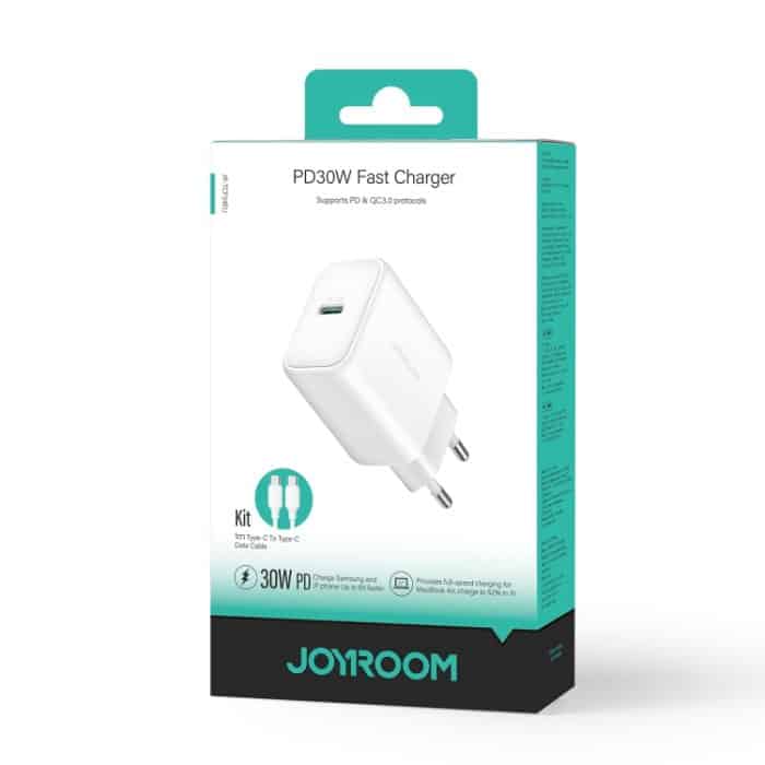JOYROOM JR-TCF24 30W USB-C / Type-C Schnellladegerät mit Kabelsatz, EU Plug – Bild 7