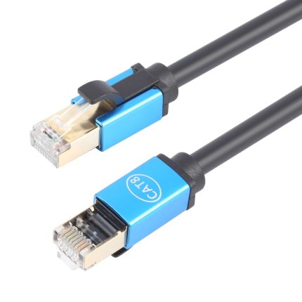 CAT8e Reines Kupfer Computer Switch Router Ethernet Netzwerk LAN Kabel, 1m, 2m, 3m, 5m, 8m, 10m, 15m, 20m, 30m