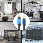 CAT8e Reines Kupfer Computer Switch Router Ethernet Netzwerk LAN Kabel, 1m, 2m, 3m, 5m, 8m, 10m, 15m, 20m, 30m – Bild 8