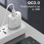 LDNIO Q229 QC3.0 / PD20W USB + Typ-C-Schnellladegerät mit 1 m USB-auf-8-Pin-Kabel, EU Plug, UK Plug, US Plug – Bild 5