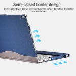 Laptop-Schutzhülle aus PU-Leder mit Bildschirmständer, For Microsoft Surface Book 3 / 2 / 1 13.5 inch, For Microsoft Surface Book 3 / 2 15 inch, For Microsoft Surface Book 2 13.5 inch, For Microsoft Surface Book 2 15 inch... – Bild 5