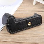 Halbschalen-Basis für Kameras aus PU-Leder mit Büffelstruktur, For Canon EOS 200D II / 200D – Bild 4