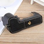 Halbschalen-Basis für Kameras aus PU-Leder mit Büffelstruktur, For FUJIFILM X-S20, For FUJIFILM X-T1 – Bild 4