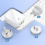 LDNIO Q334 32 W Typ-C + Dual-USB-Port-Ladegerät mit 8-poligem Datenkabel, EU Plug, UK Plug, US Plug – Bild 12