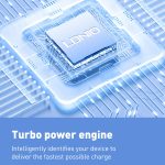 LDNIO Q334 32 W Typ-C + Dual-USB-Port-Ladegerät mit USB-C/Typ-C-Datenkabel, EU Plug, UK Plug, US Plug – Bild 7