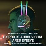 ONIKUMA X20 RGB Farbenfroher, kabelgebundener Gaming-Kopfhörer mit Kopfhalterung, Länge: 1,8 m – Bild 4