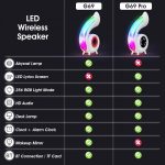 G69 Abyss Light RGB Bunter Desktop-Bluetooth-Lautsprecher, G69 – Bild 12