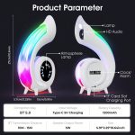 G69 Abyss Light RGB Bunter Desktop-Bluetooth-Lautsprecher, G69 – Bild 13