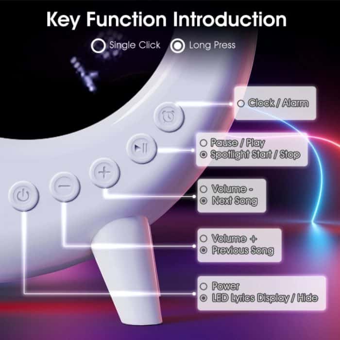 G69 Abyss Light RGB Bunter Desktop-Bluetooth-Lautsprecher, G69 – Bild 10