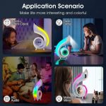 G69 Pro LED-Textbildschirm RGB Bunter Desktop-Bluetooth-Lautsprecher, G69 Pro – Bild 14