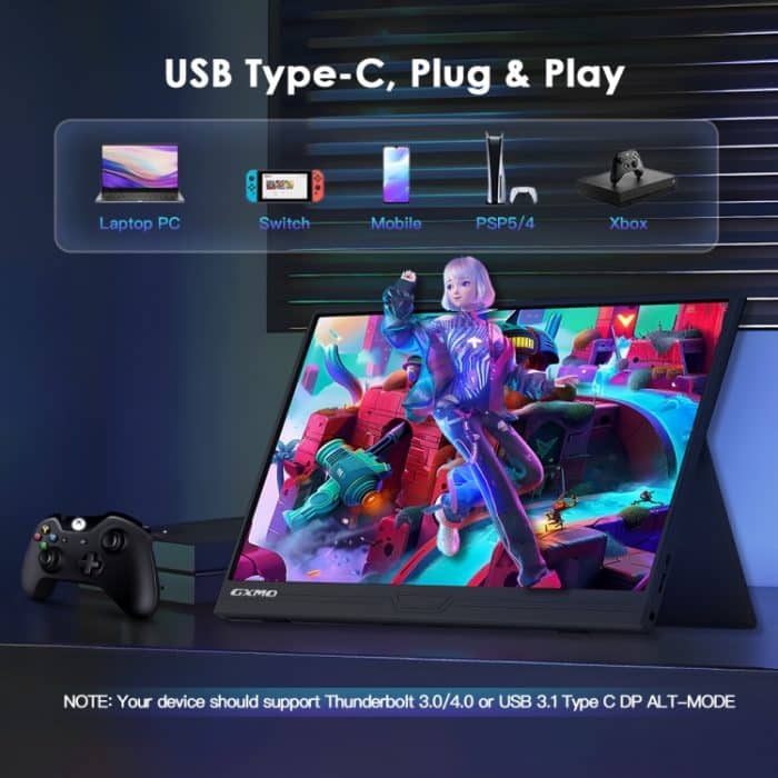 GXMO G156FC 15,6 Zoll tragbarer Monitor mit 1920 x 1080P IPS-Bildschirm, G156FC – Bild 5