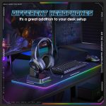 ONIKUMA X31 USB/3,5 mm kabelgebundenes RGB-Licht-Gaming-Headset mit Mikrofon, Kabellänge: 2,2 m, X31 – Bild 8