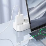 hoco BN23 PD 20W Typ-C Ladegerät mit 1m Typ-C zu Typ-C Kabelsatz, EU Plug – Bild 6