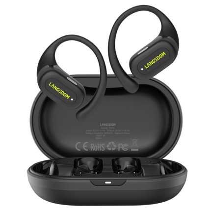 Langsdom TS19 Ohrmontierter ENC-Rauschunterdrückungs-Bluetooth-Kopfhörer