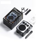 WK Beluga D7 Conductor HiFi Tragbarer Bluetooth-Lautsprecher für den Außenbereich, D7  (Black) – Bild 7