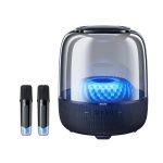 WK Beluga D16 Smart Island Desktop-Bluetooth-Lautsprecher mit zwei Mikrofonen, D16 (Black)