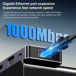 BYL-2411 11-in-1-Typ-C-HUB-Dockingstation mit 3 x USB3.0, PD100W, SD/TF, RJ45, Typ-C, VGA, HDTV, 3,5-mm-Buchse – Bild 10