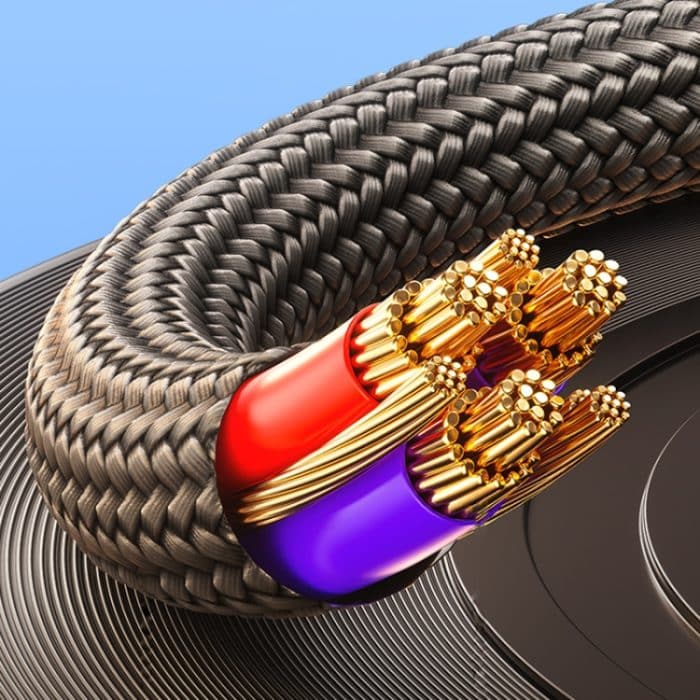 WK WDC-195 1 m Geeker 3,5 mm TRS AUX-Audiokabel – Bild 4