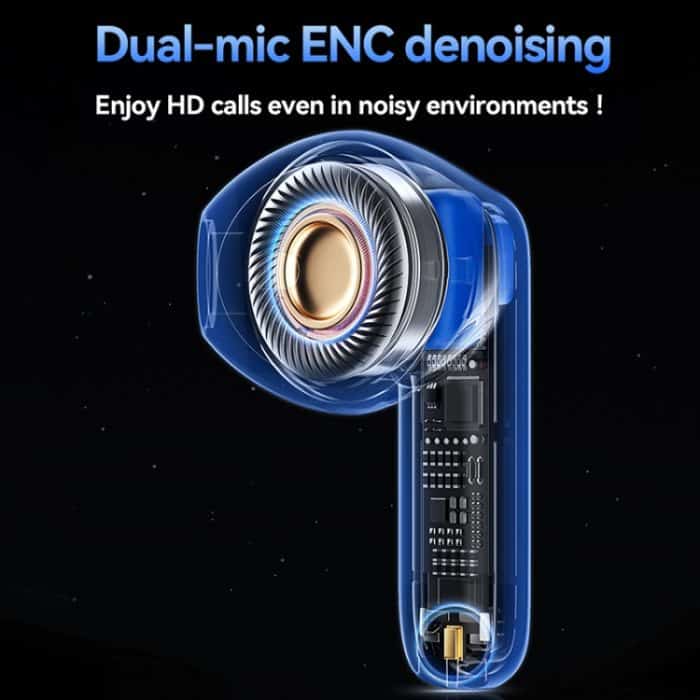 WEKOME WS-07 Armor ENC Rauschunterdrückung Kabelloser Bluetooth-Kopfhörer – Bild 6