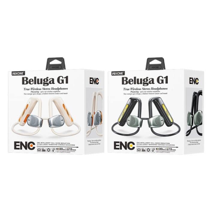 WEKOME Beluga G1 PhanWing Open-Ear-Kopfhörer mit echtem kabellosem Stereo-Bluetooth – Bild 8