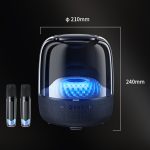 WEKOME Beluga D16 Spiritful Island Desktop-Bluetooth-Lautsprecher mit zwei Mikrofonen – Bild 3