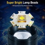 S2301 30W weiße Laserdocht 1000LM Teleskop-Zoom-LED-Taschenlampe, S2301 – Bild 7