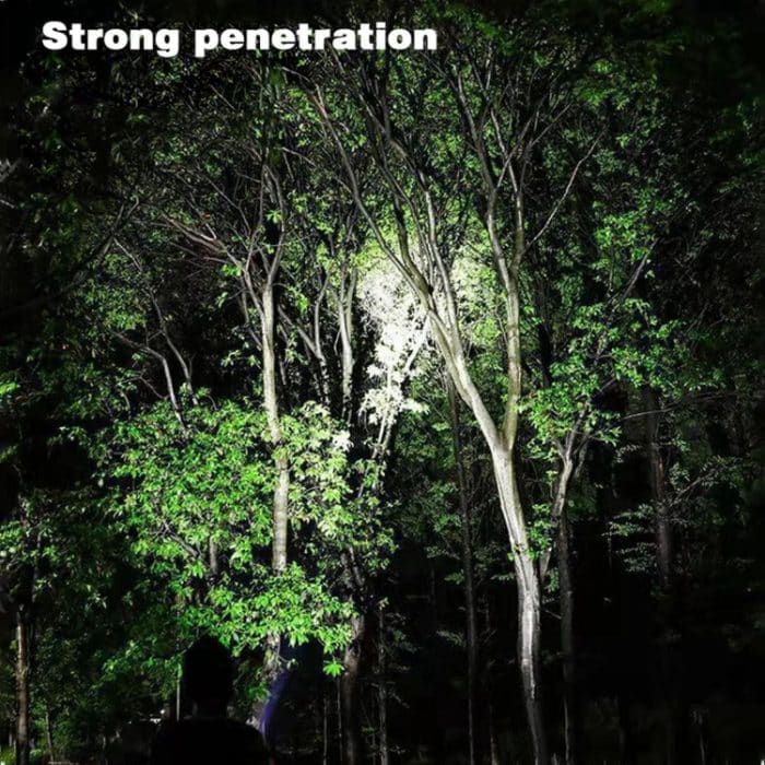 626 Weiße Laserwick-Teleskop-Zoom-LED-Taschenlampe mit fluoreszierenden Streifen, 626 – Bild 7