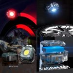 KXK-986 Multifunktionale Mini-Arbeitsleuchte 500LM mit Halter, KXK-986 – Bild 11