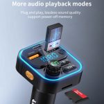 WEKOME WP-C52 Pop Digital Series MP3-Autoladegerät mit kabelloser Schnellladefunktion, WP-C52 – Bild 8