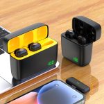 SX6 2-in-1-Lavalier-Funkmikrofon mit Digitalanzeige und Ladebox, Type-C, 8 Pin – Bild 7